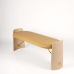 Biscotto bench in natural by Christophe de la Fontaine DANTE - Goods and Bads